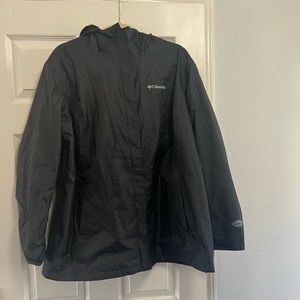 Black Columbia Rain Jacket